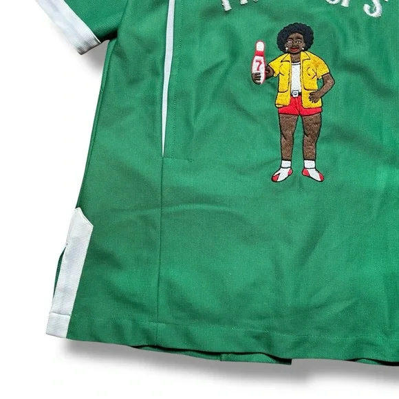 Vintage Vietnam Era Ladies Bowling Shirt Embroidered Size Small Afro 7 UPS - Picture 13 of 15